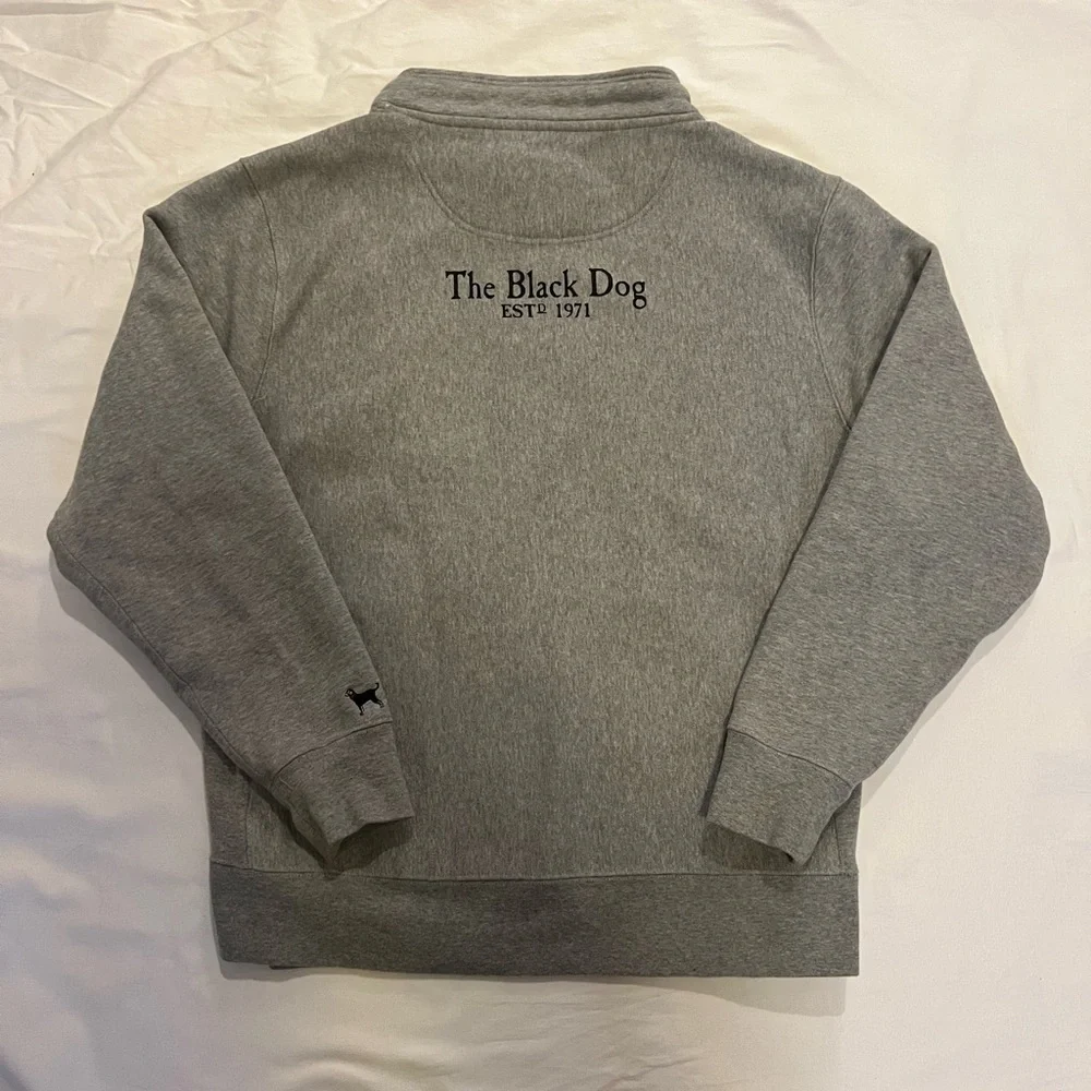 The Black Dog Classic Heavyweight Fisherman in Heather Gray - Picture 3 of 3